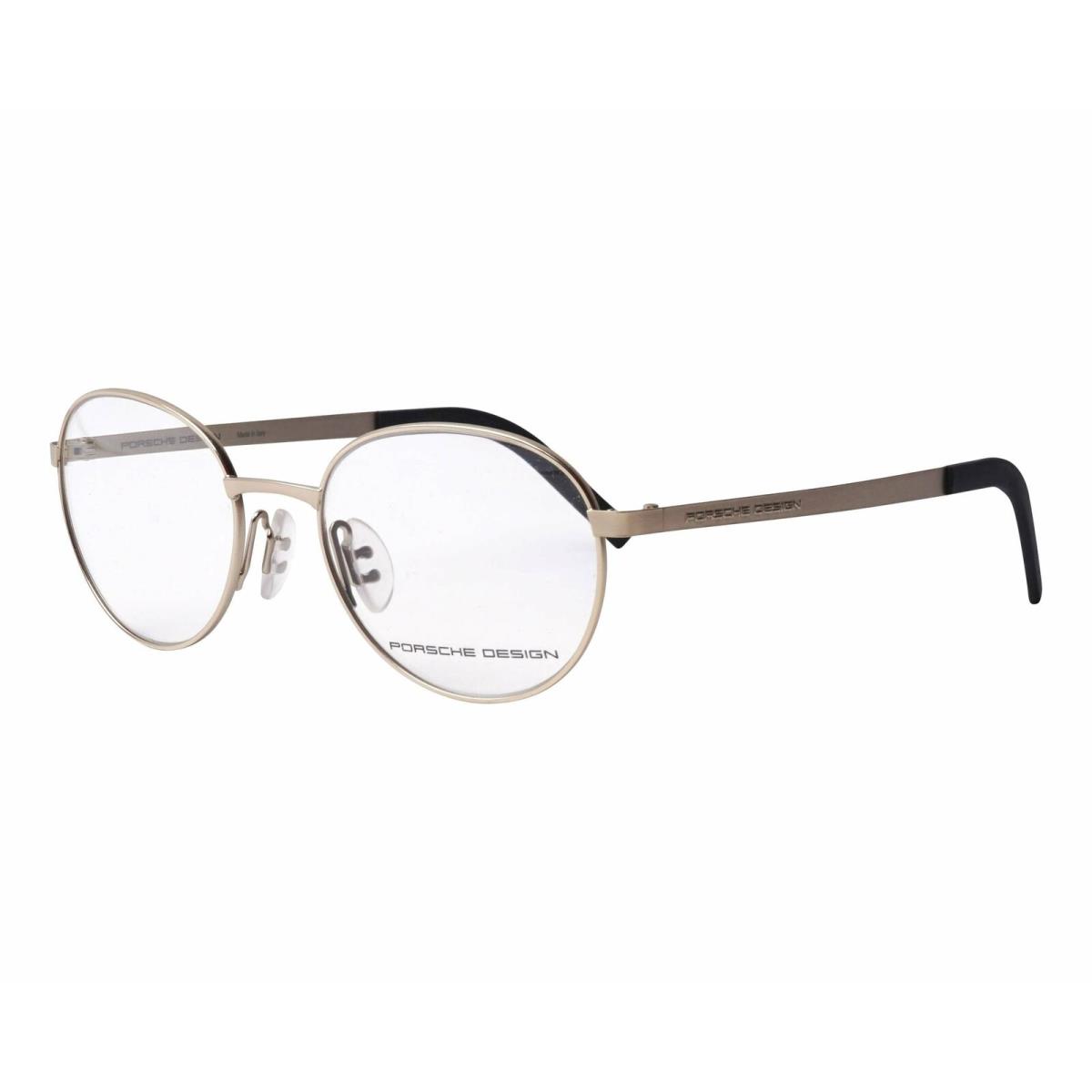 Porsche Design Frame - P`8315-C Gold Round Rx Eyeglasses Unisex 52-19-145