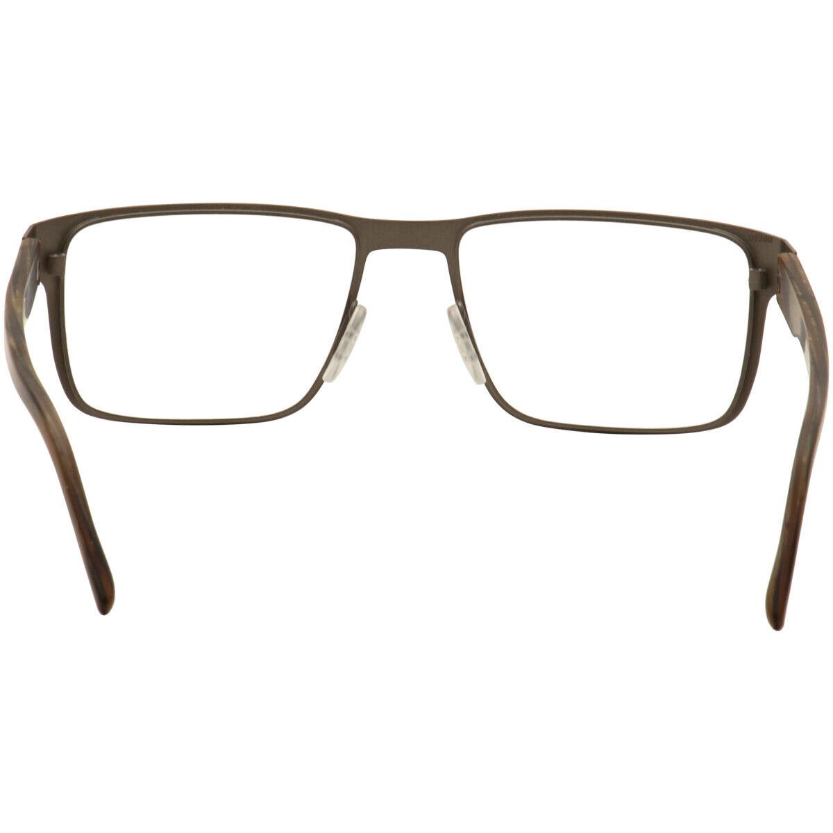 Porsche Design Men`s Eyeglasses P8292 P/8292 B Gray Full Rim Optical Frame 54mm