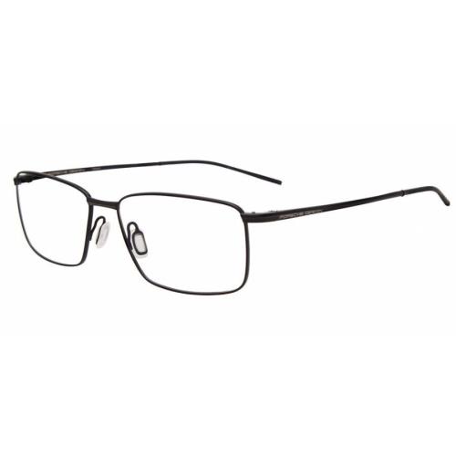 Porsche Design P8364 A Black Rectangular Men`s Eyeglasses