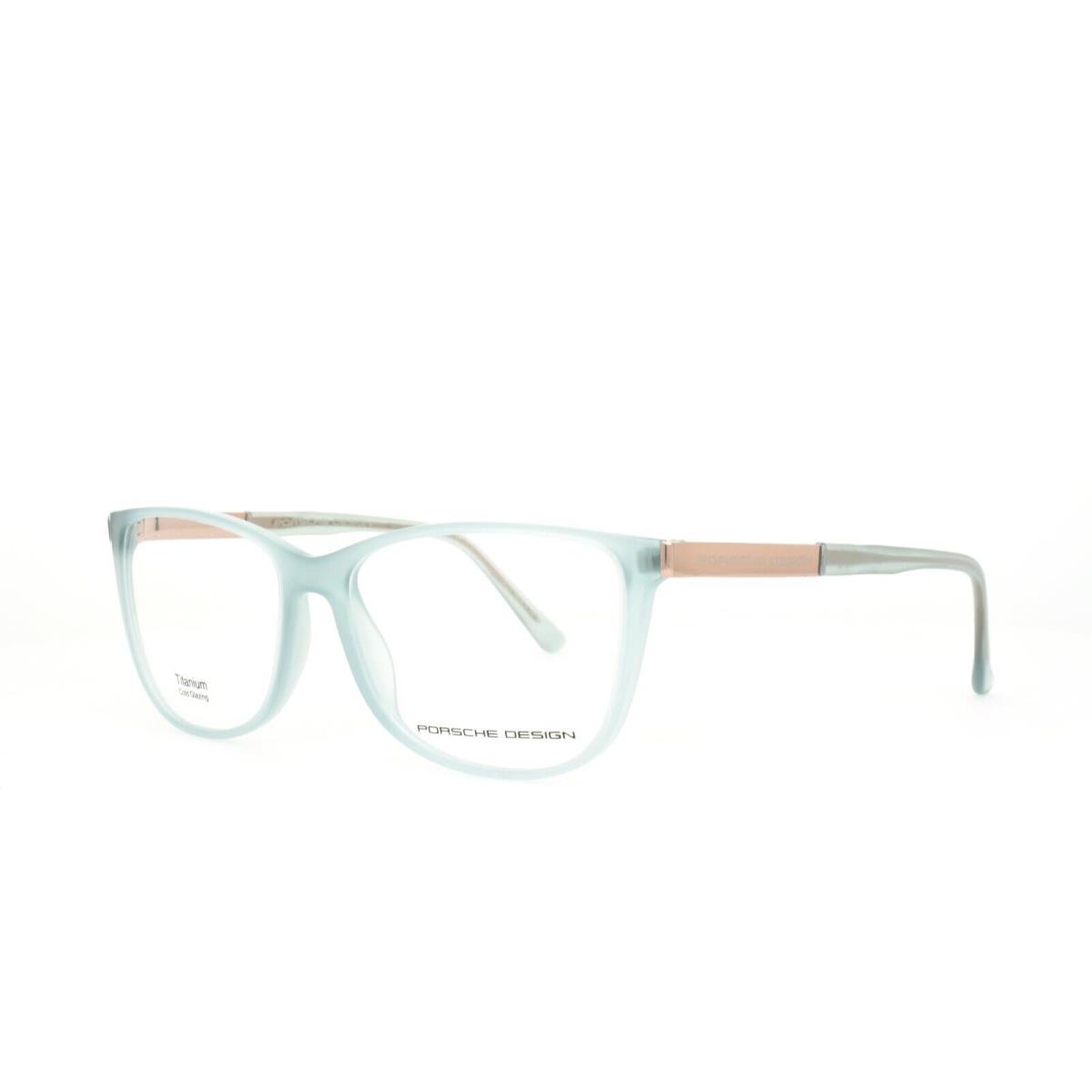 Porsche Design Eyeglasses 8266 C 54-15-140 E88 Light Green Silver Titanium