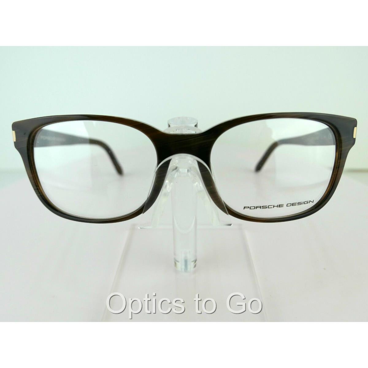 Porsche Design P8250 L Brown 55-18-140 Italian Made Eyeglass Frames