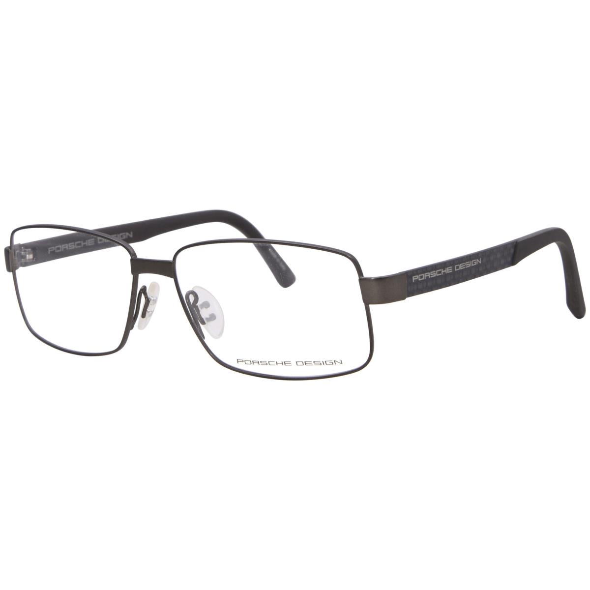 Porsche Design Men`s Eyeglasses P`8223 P8223 D Olive Full Rim Optical Frame 56MM