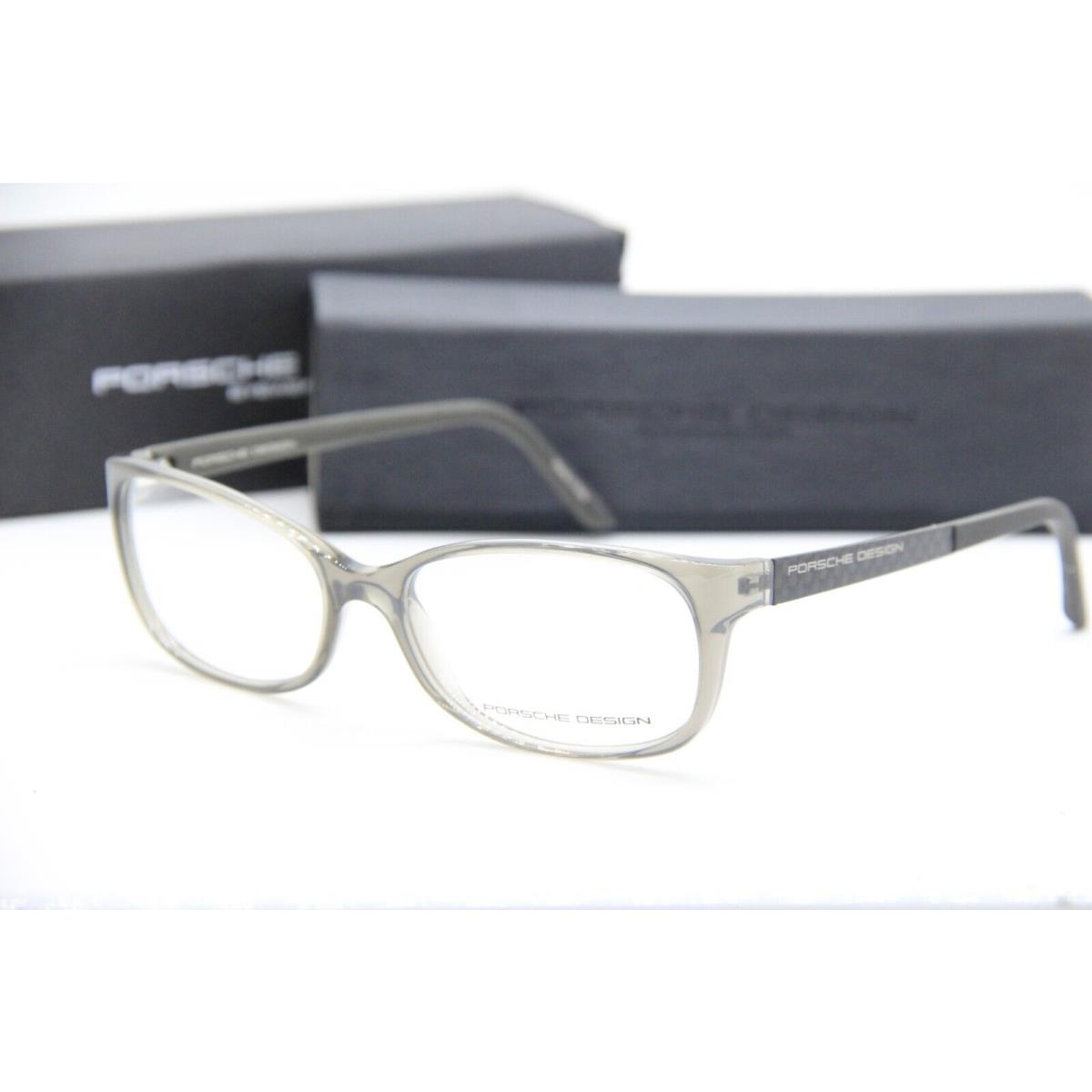 Porsche Design P`8247 C Grey Black Eyeglasses W/case 55-16