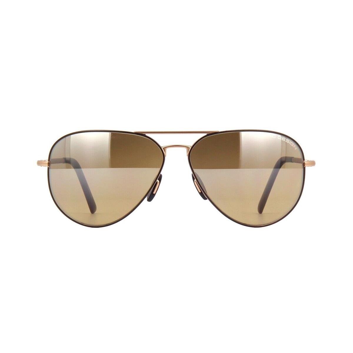Porsche Design P8508/S Bronze/brown Gold Mirrored S Sunglasses