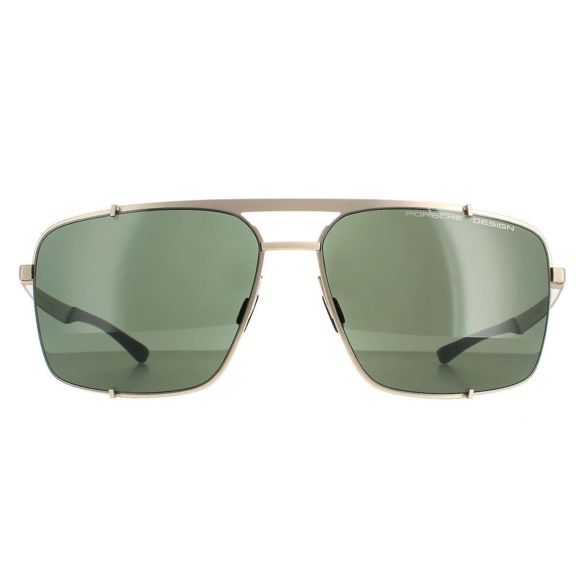 Porsche Design Hooks P`8919 Light Gold/green B Sunglasses
