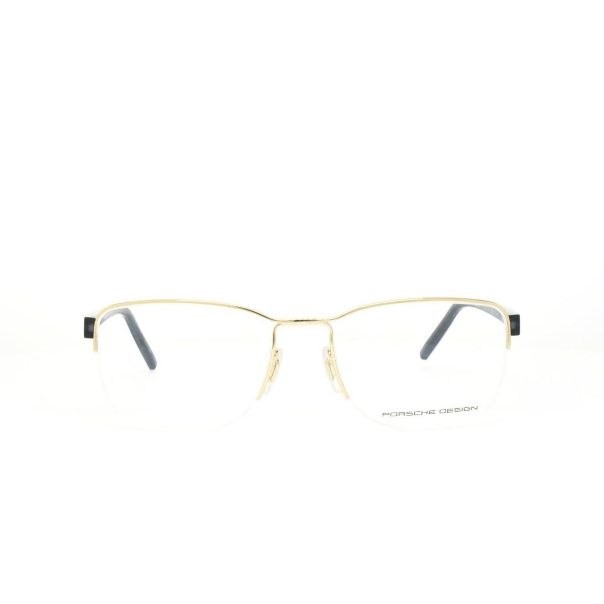 Porsche Design Eyeglasses 8357 C 54-18-145 Gold Blue