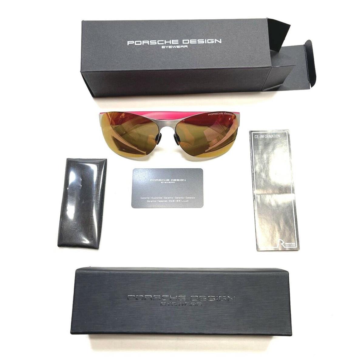 Porsche Design Sunglasses Pink P8581B