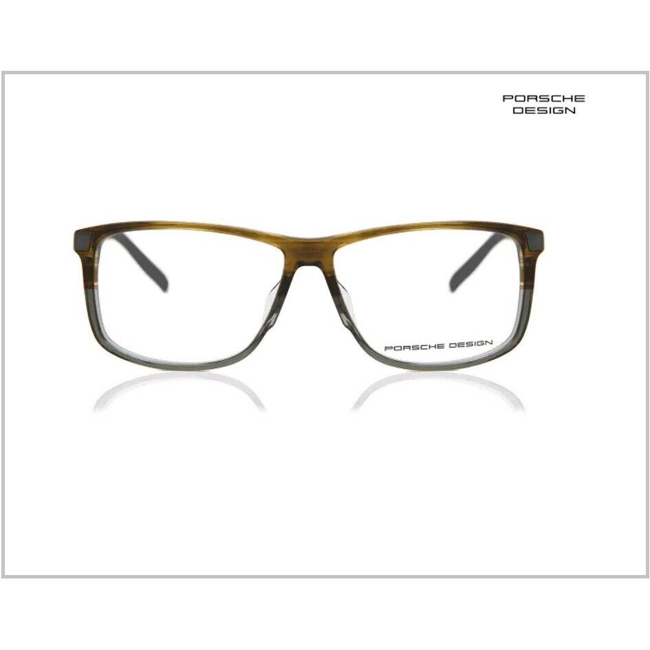 Porsche Design Brown Grey Structured Frames P`8319 D Eyeglasses 8319-D