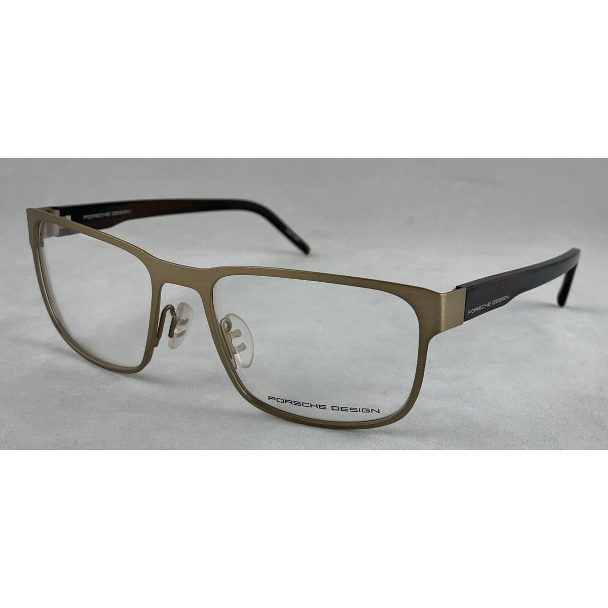 Porsche Design P8291 8291 D 55-18-140 Gold/brown Frame Eyewear Eyeglasses