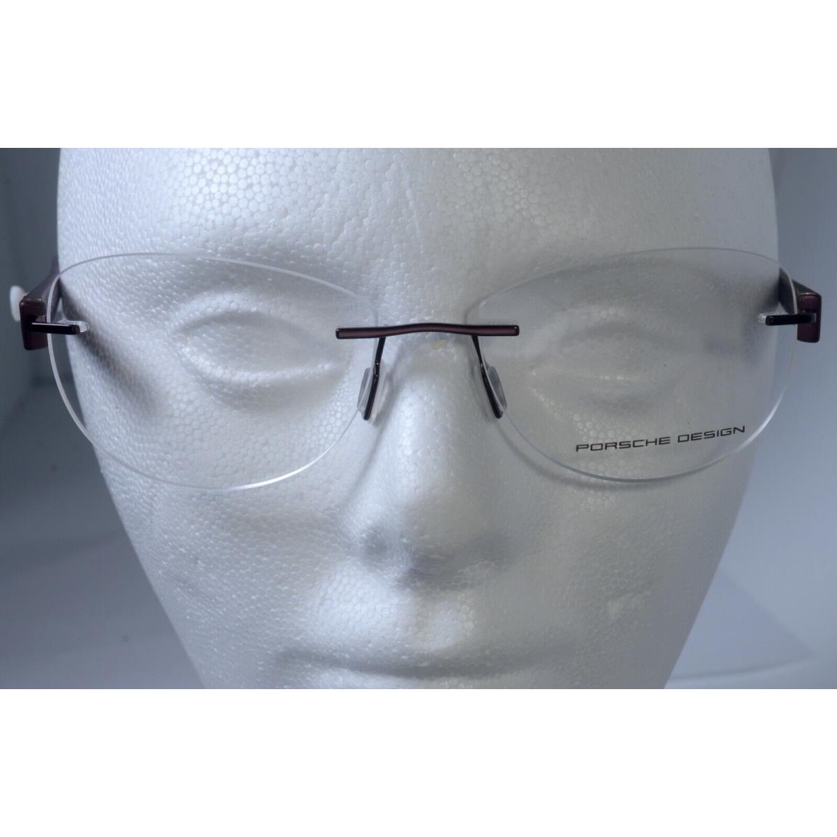 Porsche Design P`8209 B S1 Eyeglasses Rimless Designer Eye Wear Frames 55 16-135