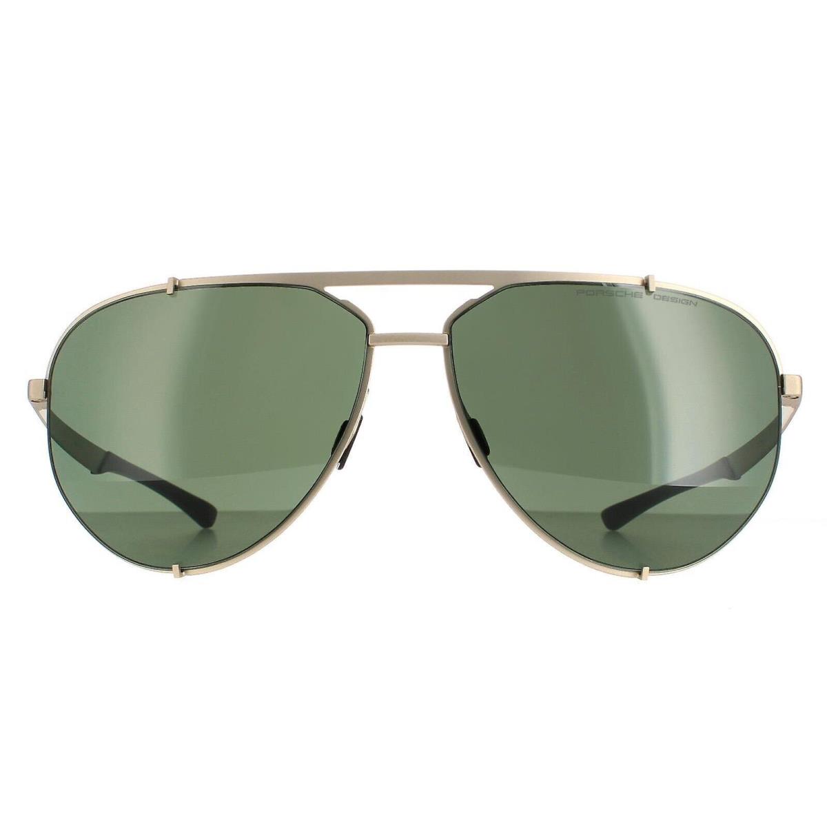 Porsche Design Hooks P`8920 Light Gold/green D Sunglasses