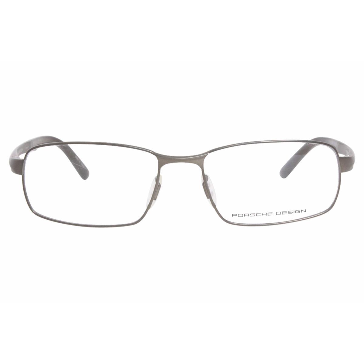 Porsche Design P8212 D Eyeglasses Frame Men`s Titanium/matte Gunmetal 56mm
