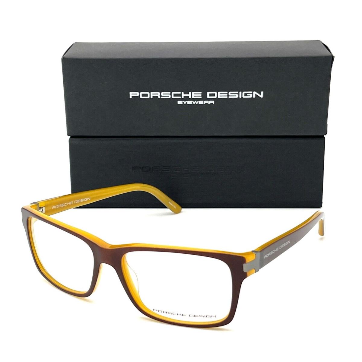 Porsche Design P8249 Havana Caramel / Demo Lens 54mm Eyeglasses