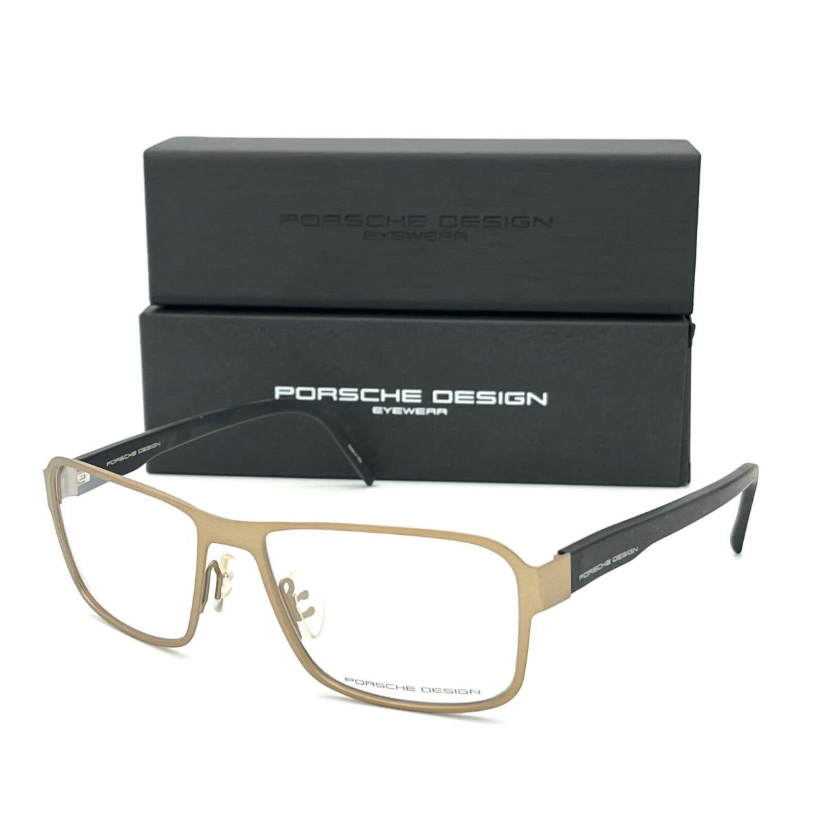 Porsche Design P8290 D Gold / Demo Lens 56mm Eyeglasses