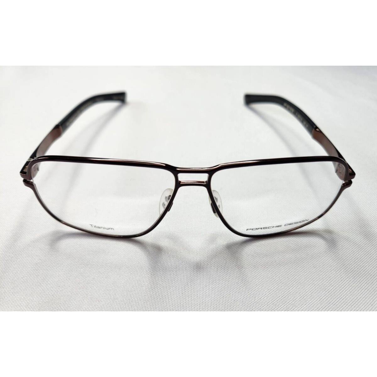 Porsche Design P`8193 A Bronze Brown Titanium Optical Frame 58-12-140 Made Japan