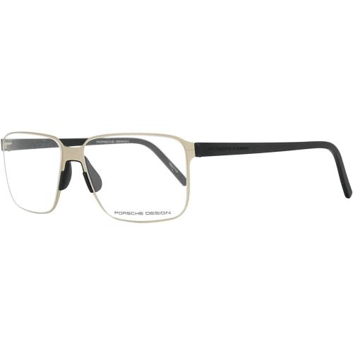 Porsche Design Eyeglasses Optical Frame 8313 B Light Gold Black 57mm