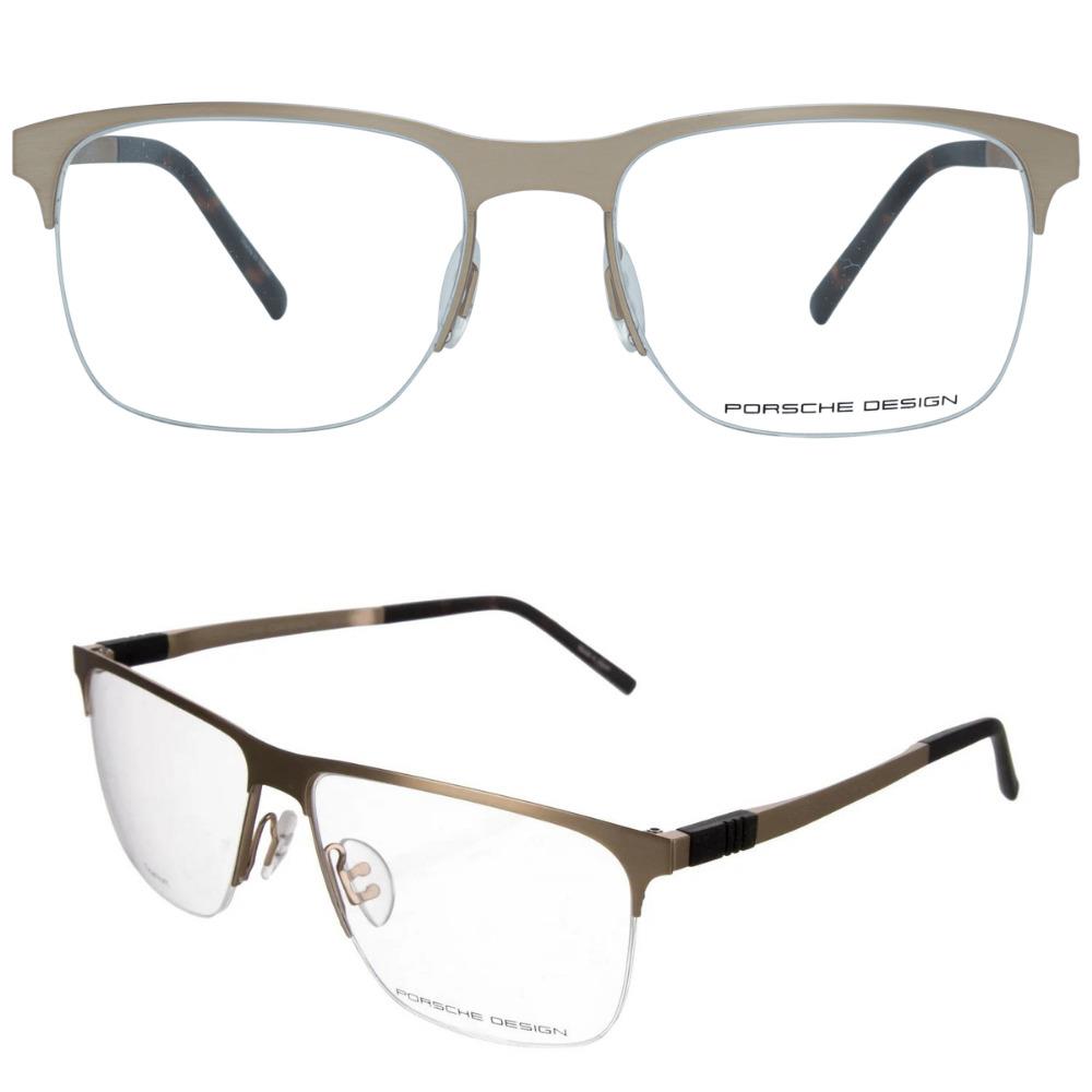 Porsche Design Frame - P`8324-B Gold Rx Eyeglasses Titanium