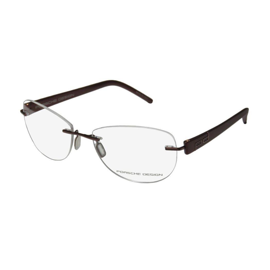 Porsche Design P8209 S1 Eyeglass Frame Italy Rimless Unisex Metal Plastic