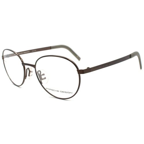Porsche Design Eyeglasses Optical Frame P8315 B Brown w/ Case Retail
