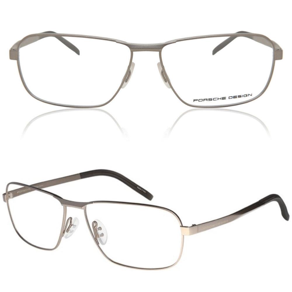 Porsche Design - P`8303-C Silver Light 58-14-140 Metal Rx Eyeglasses