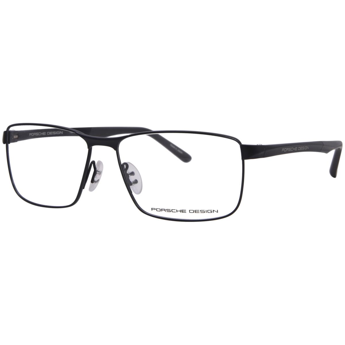 Porsche Design Eyeglasses P8273 P/8273 A Black Full Rim Optical Frame 58mm