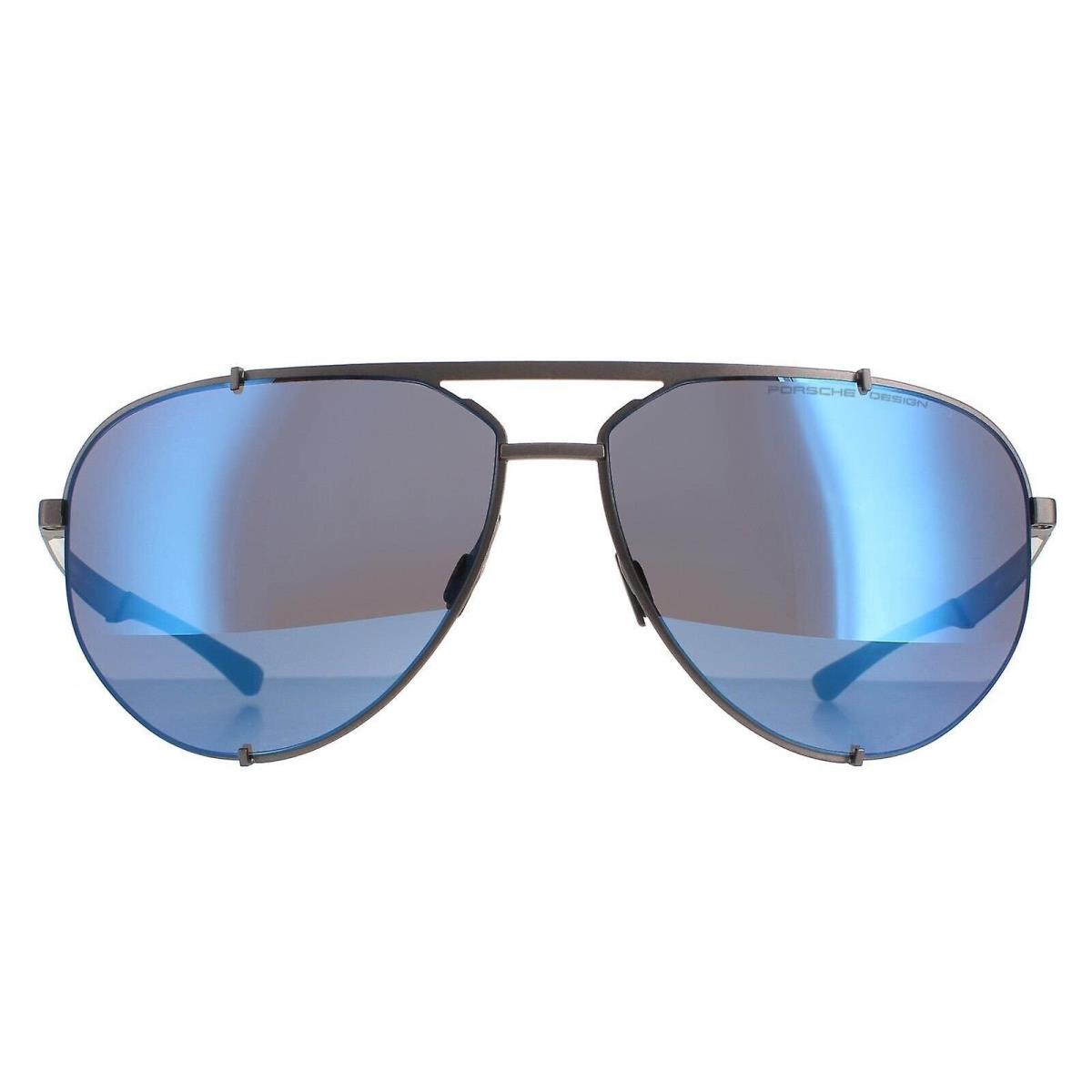Porsche Design Hooks P`8920 Ruthenium/blue Mirrored C Sunglasses