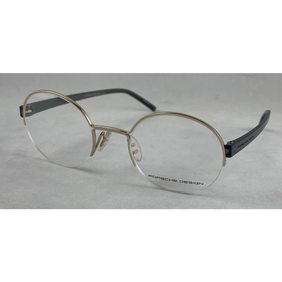 Porsche Design P8350 P 50-22-145 Gold Black Frame Eyewear Eye Glasses