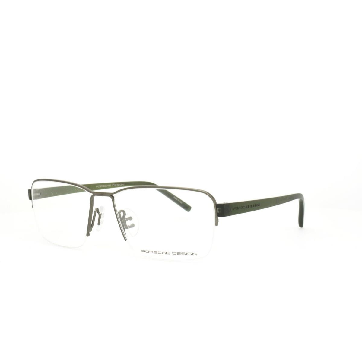 Porsche Design Eyeglasses 8356 D 55-18-140 Grey Green