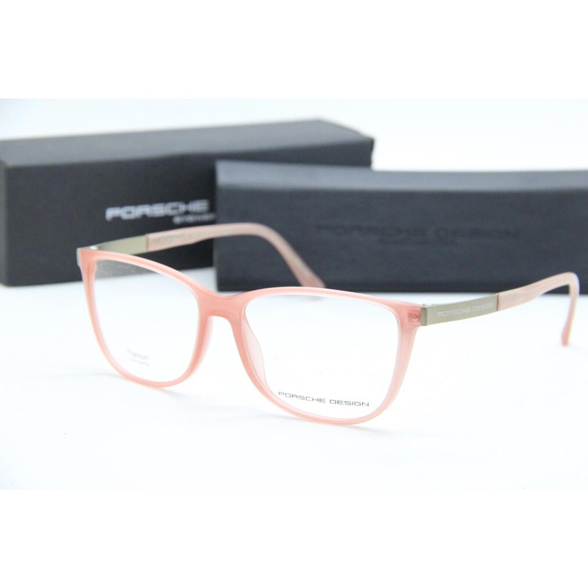 Porsche Design P`8266 D Pink Silver Eyeglasses W/case 54-15