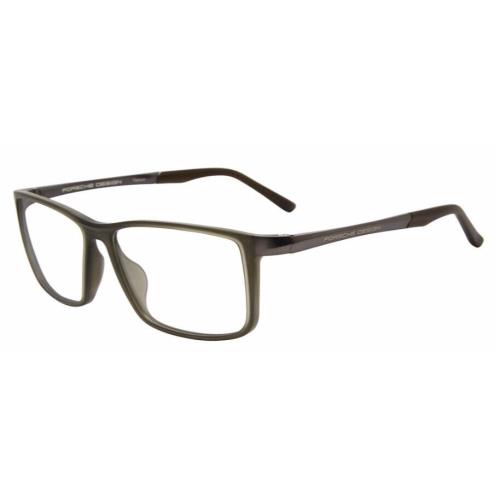 Porsche Design P8328 D Green Rectangular Men`s Eyeglasses