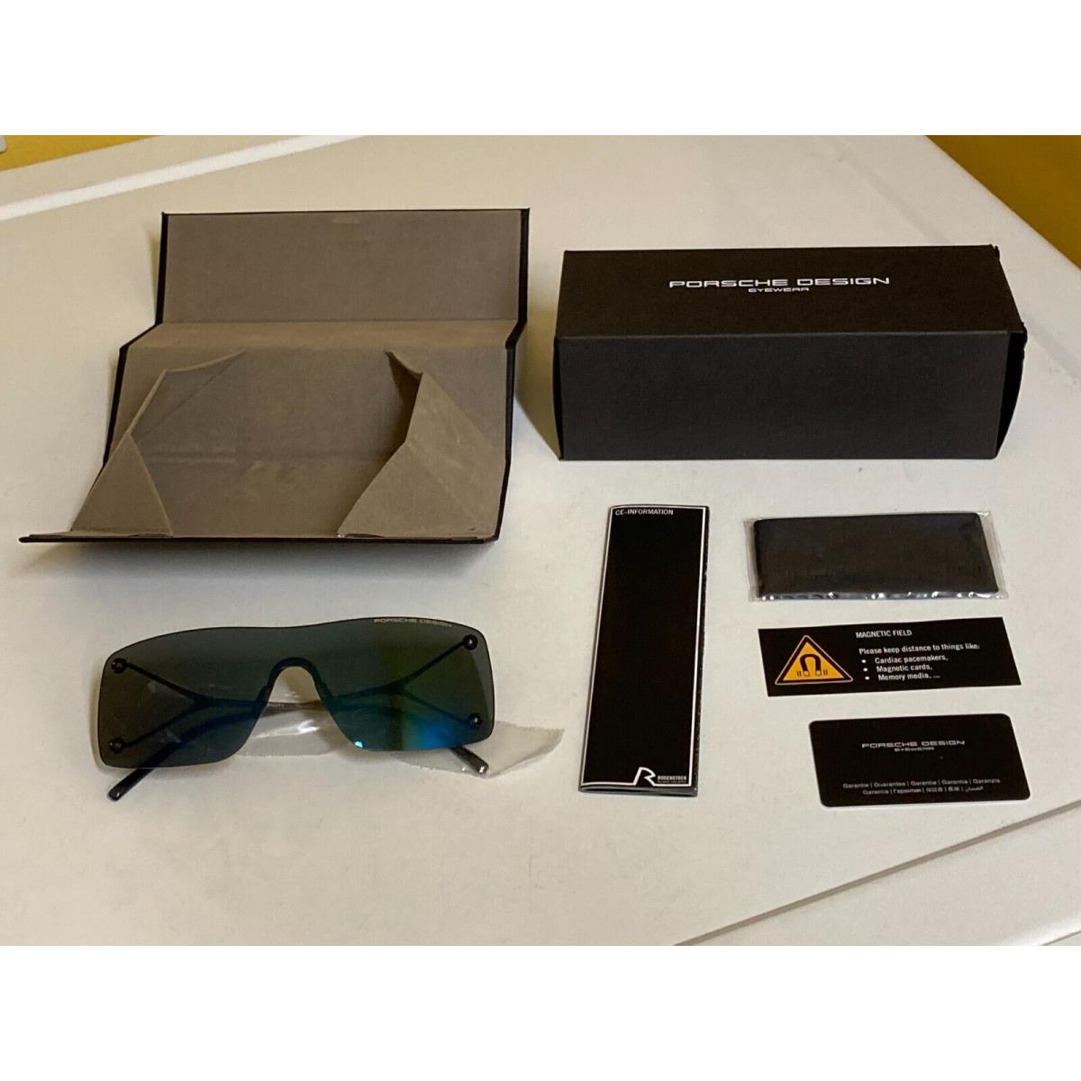 Porsche Design P`8620 D Unisex Moer`s Blue Mirror/titan Sunglasses