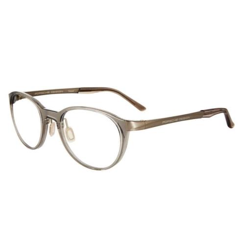 Porsche Design P8342 C Light Grey Round Unisex Eyeglasses