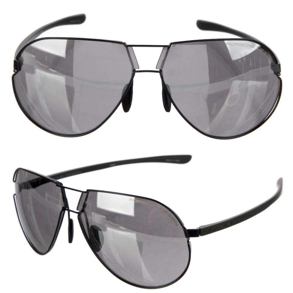 Porsche Design - P`8617-B Matt Black Sunglasses Mirror 64MM-8MM-135MM