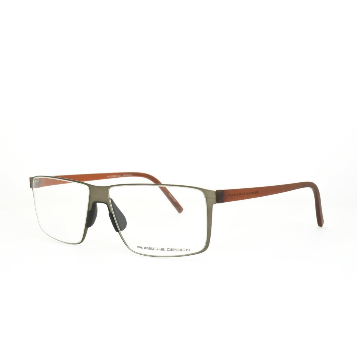 Porsche Design Eyeglasses 8308 B 57-14-145 Grey Brown