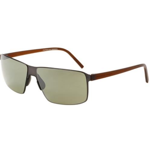 Porsche Design P8646 D Dark Gunmetal Light Mirror Sunglasses