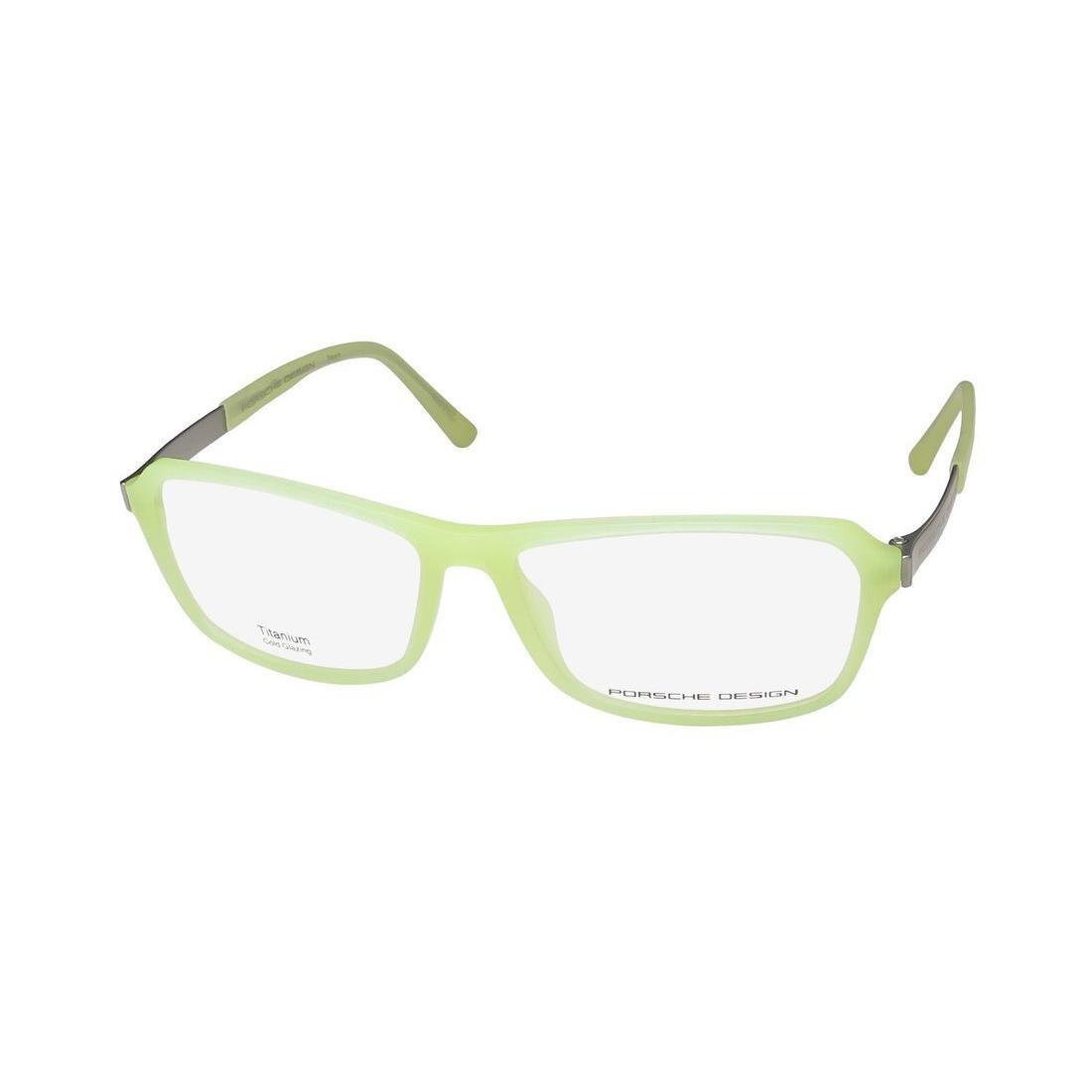 Porsche Design P8267 Eyewear Titanium 55-14-140 Green Mens Full-rim Japan D