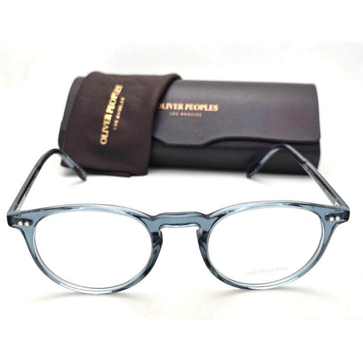 Oliver Peoples Eyeglasses Riley-r OV 5004 1617 47-20 145 Washed Teal Frames