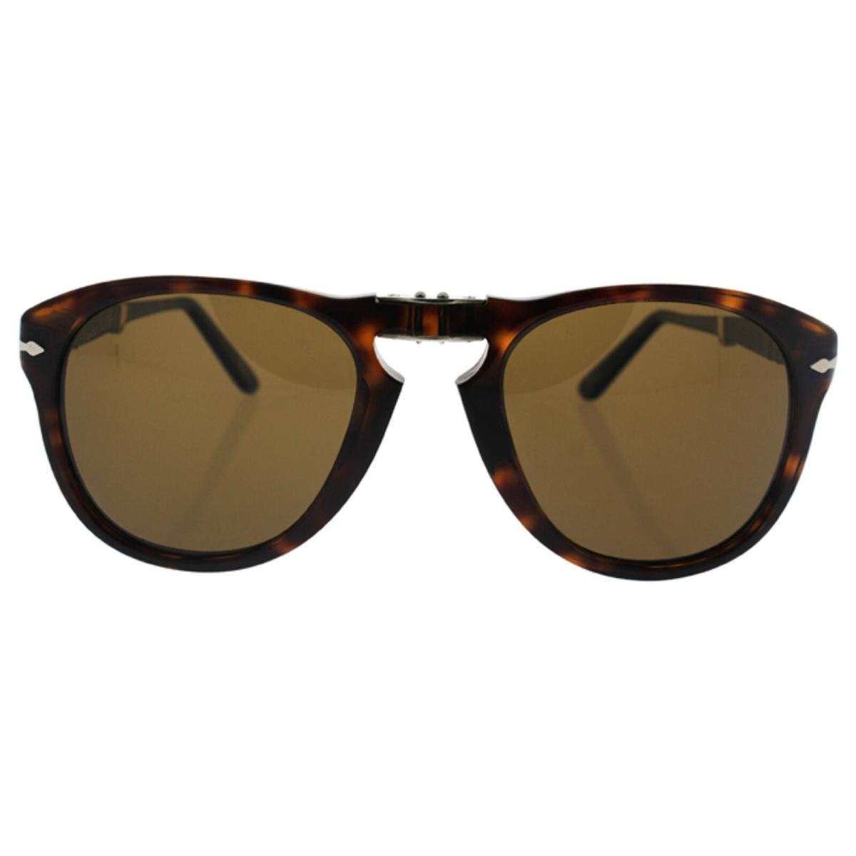 Persol PO714 24-57 - Havana-brown Polarized 54-21-140 mm 54-21-140 mm Sunglasses