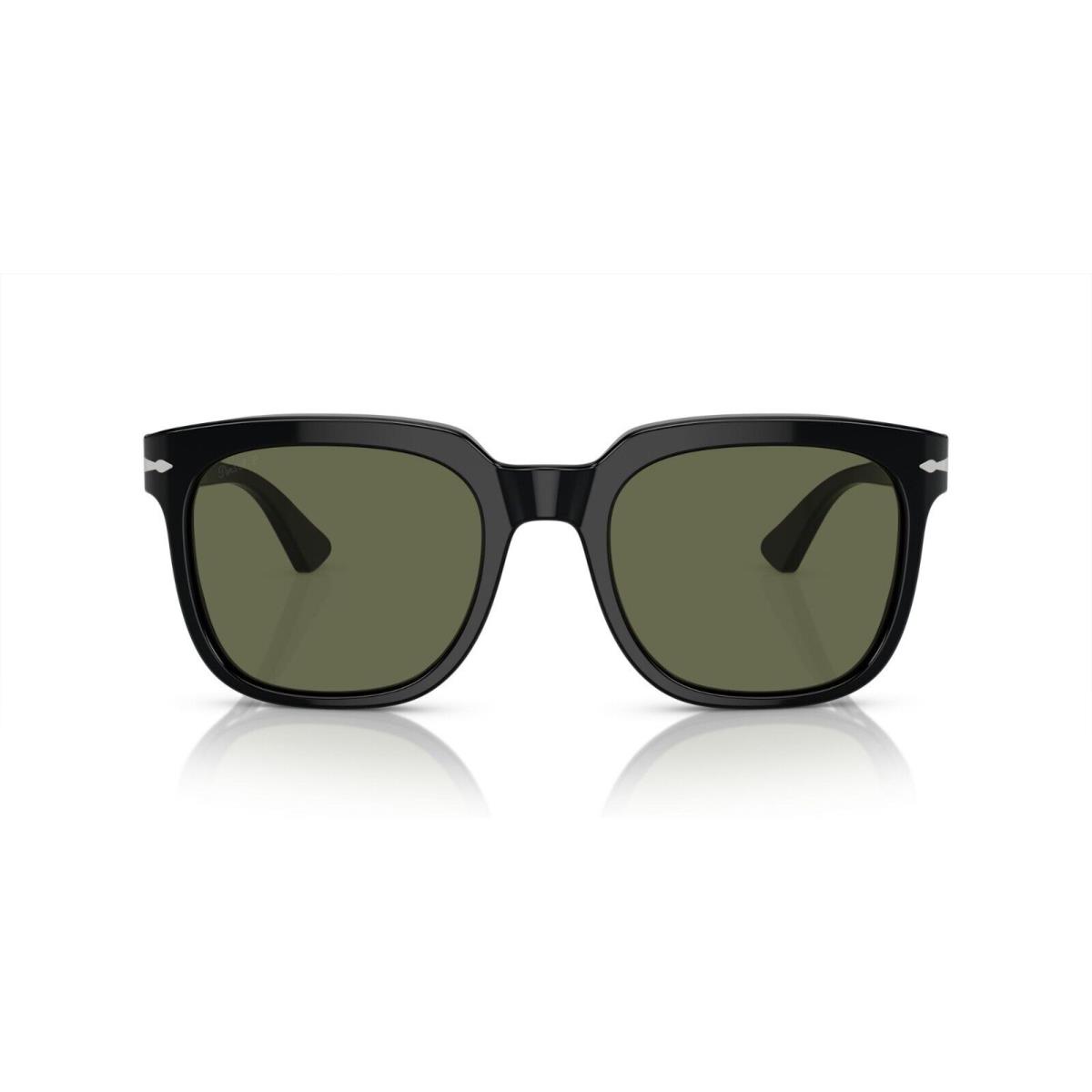 Persol PO 3323S Black/green Polarized 95/58 Sunglasses