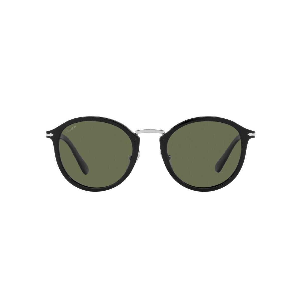 Persol PO 3309S Black/grey Green Polarized 95/58 Sunglasses