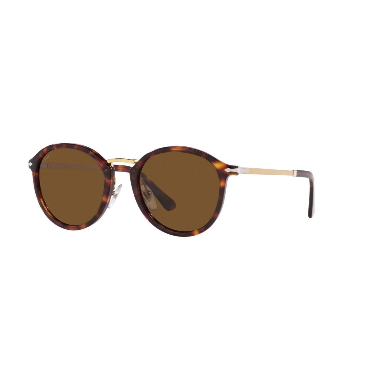 Persol PO 3309S Caffe`/brown Polarized 24/57 Sunglasses