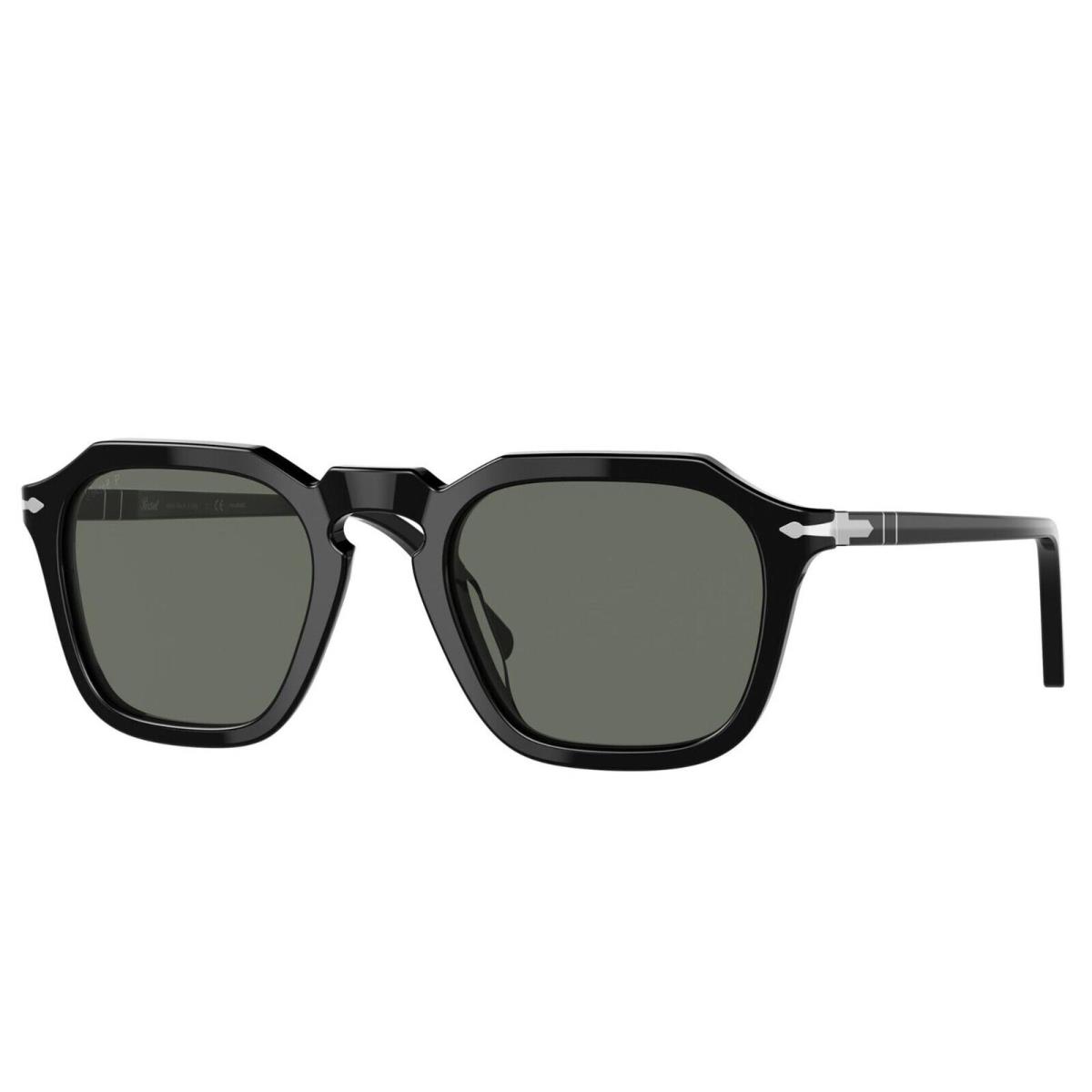 Persol PO 3292S Black/green Polarized 95/58 Sunglasses