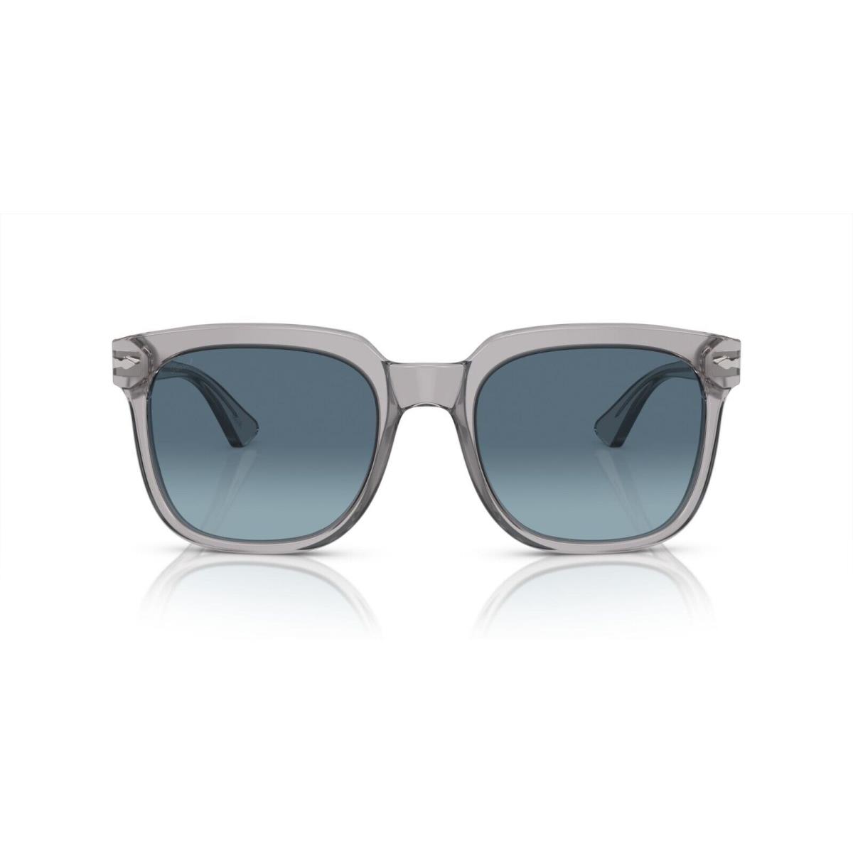 Persol PO 3323S Transparent Grey/blue Shaded 309/Q8 Sunglasses