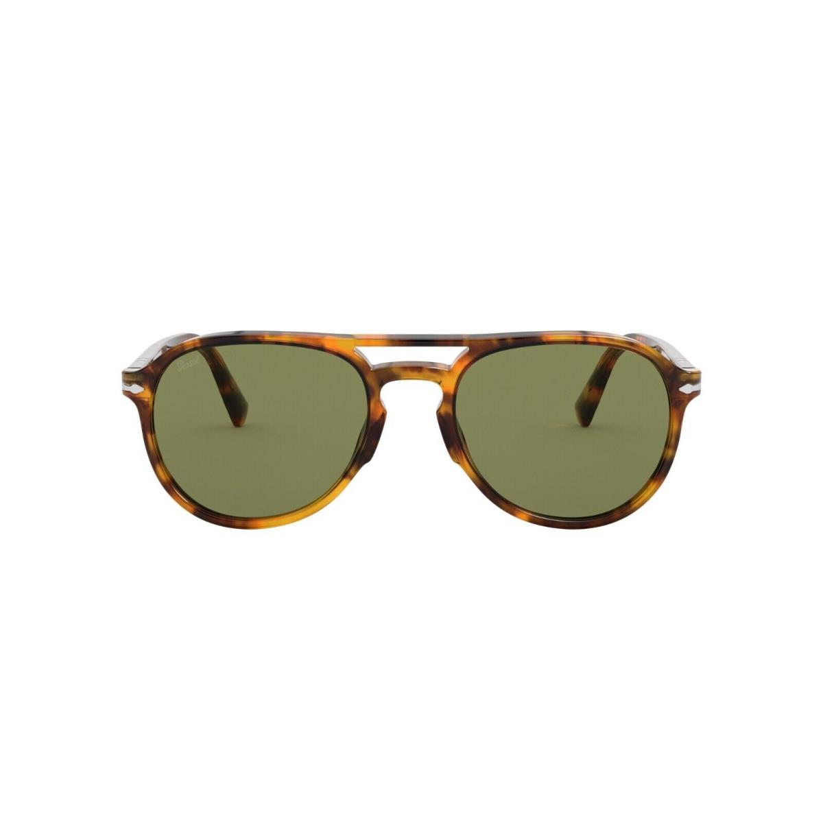 Persol Officina PO 3235S Havana/green 108/4E Sunglasses