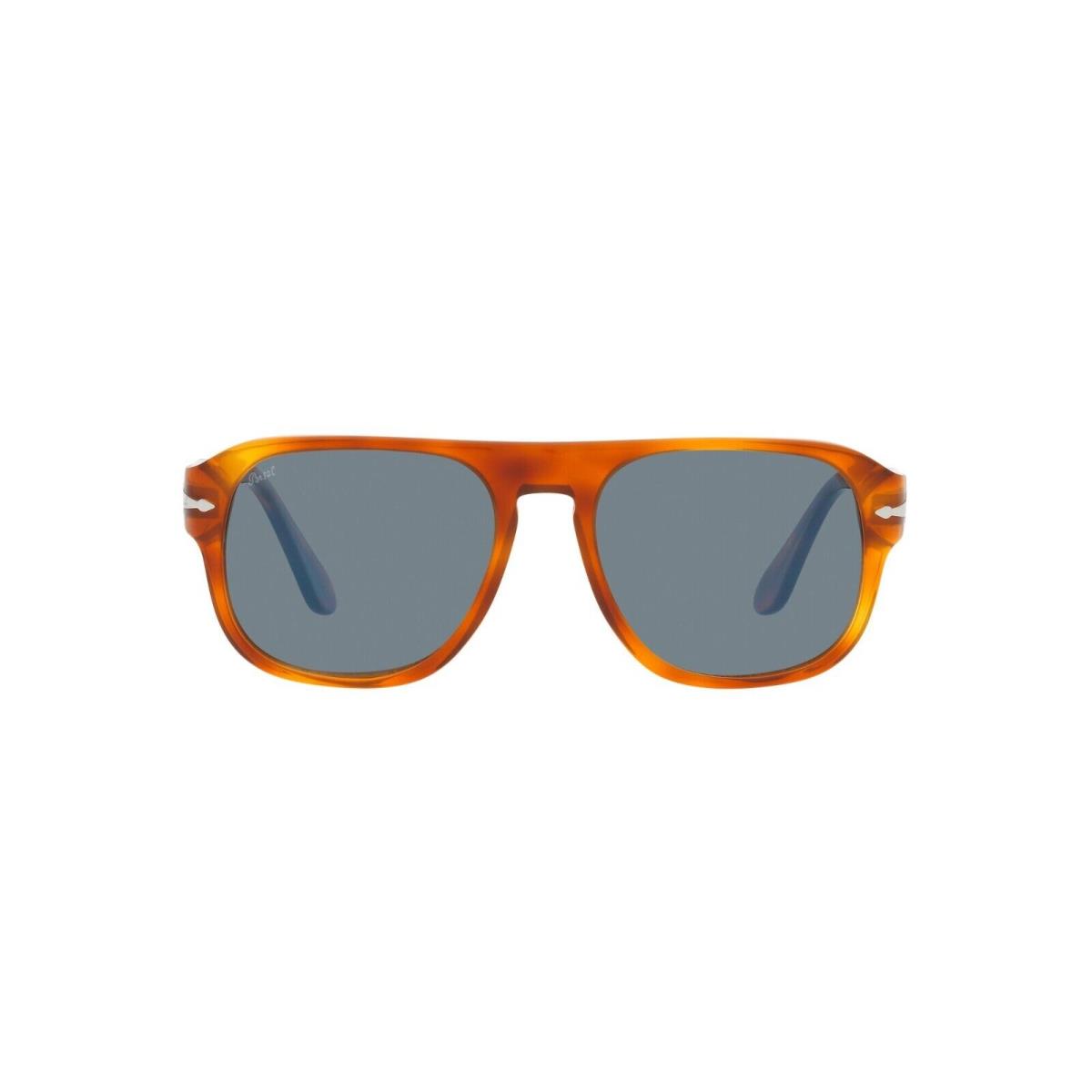 Persol Jean PO 3310S Terra Di Siena/blue 96/56 Sunglasses - Frame: Terra Di Siena, Lens: Blue