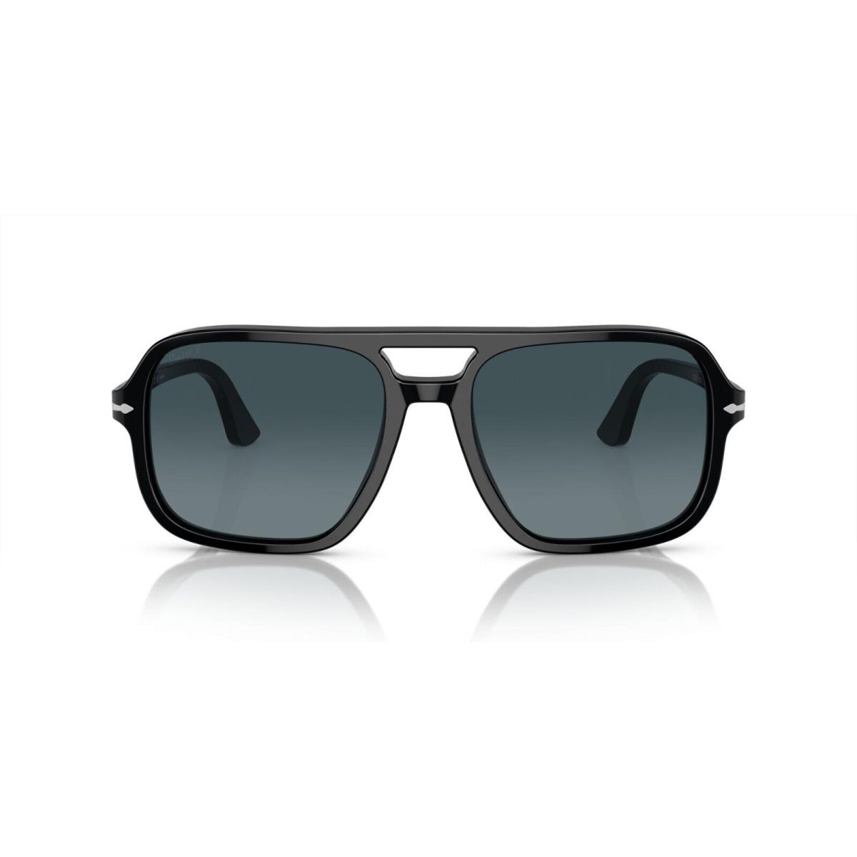 Persol PO 3328S Black/dark Blue Shaded 95/S3 Sunglasses