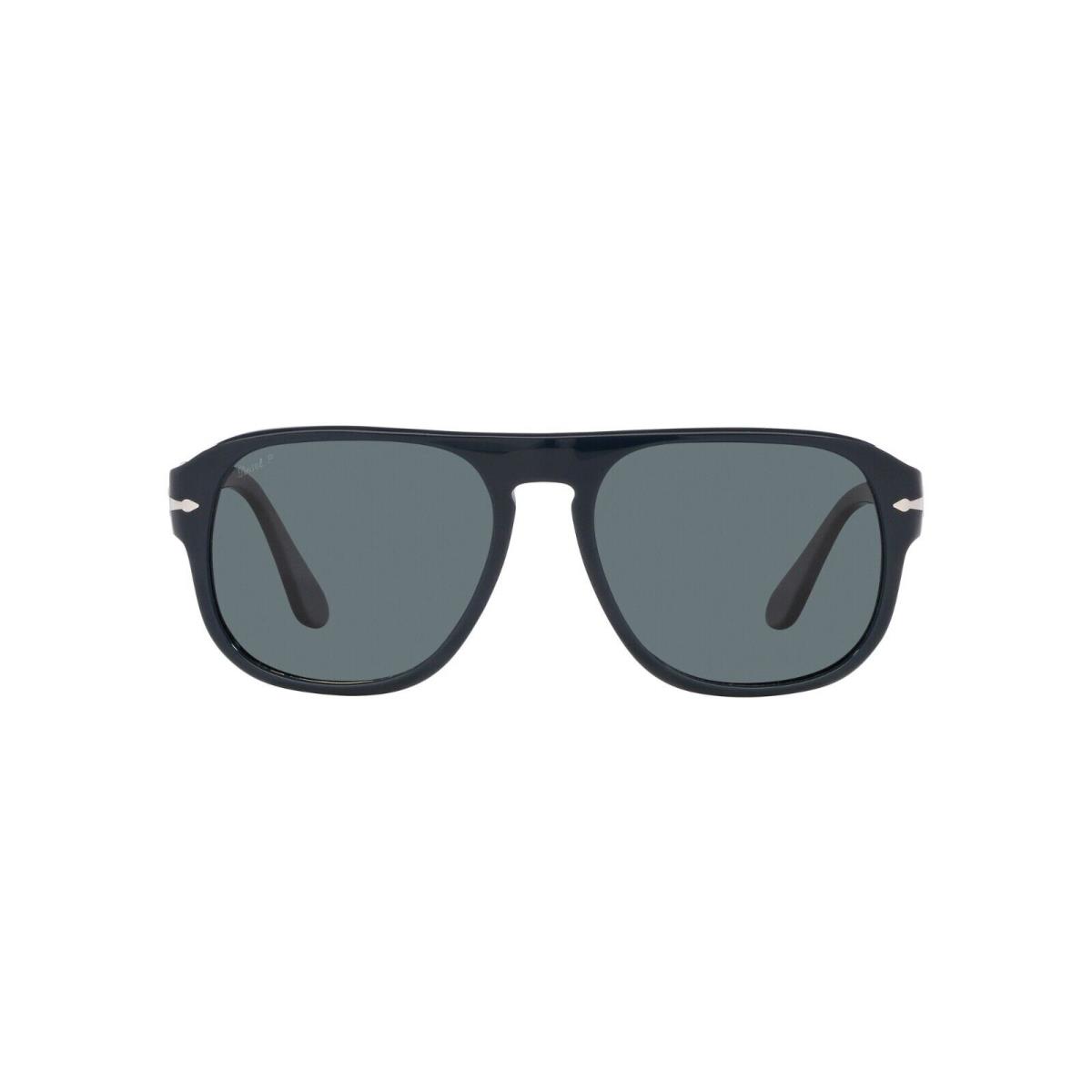 Persol Jean PO 3310S Dark Blue/blue Polarized 1189/3R Sunglasses - Frame: Dark Blue, Lens: Blue Polarized