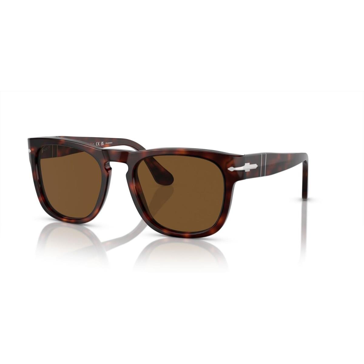 Persol PO 3333S Havana/brown Polarized 24/57 Sunglasses