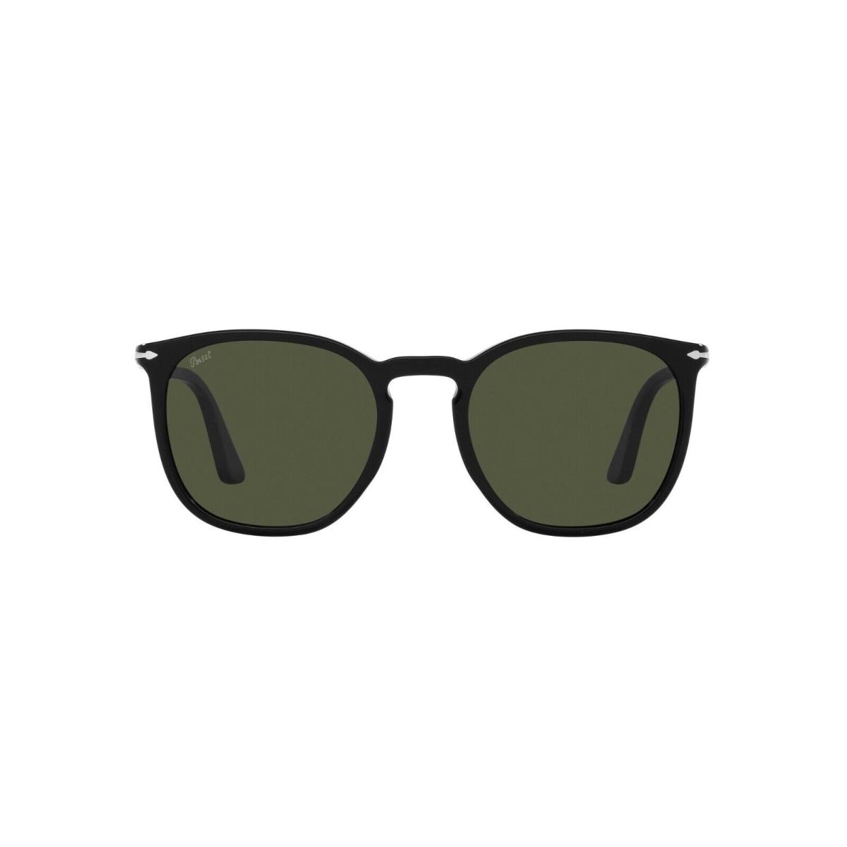 Persol PO 3316S Black/grey Green 95/31 Sunglasses