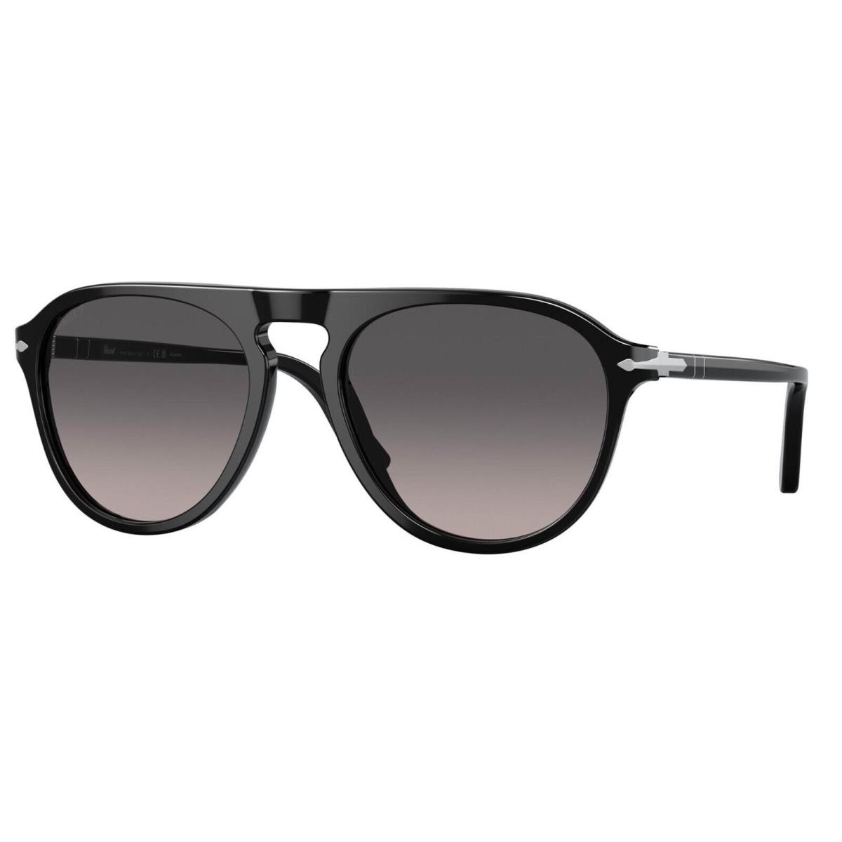 Persol PO 3302S Black/grey Shaded Polarized 95/M3 Sunglasses